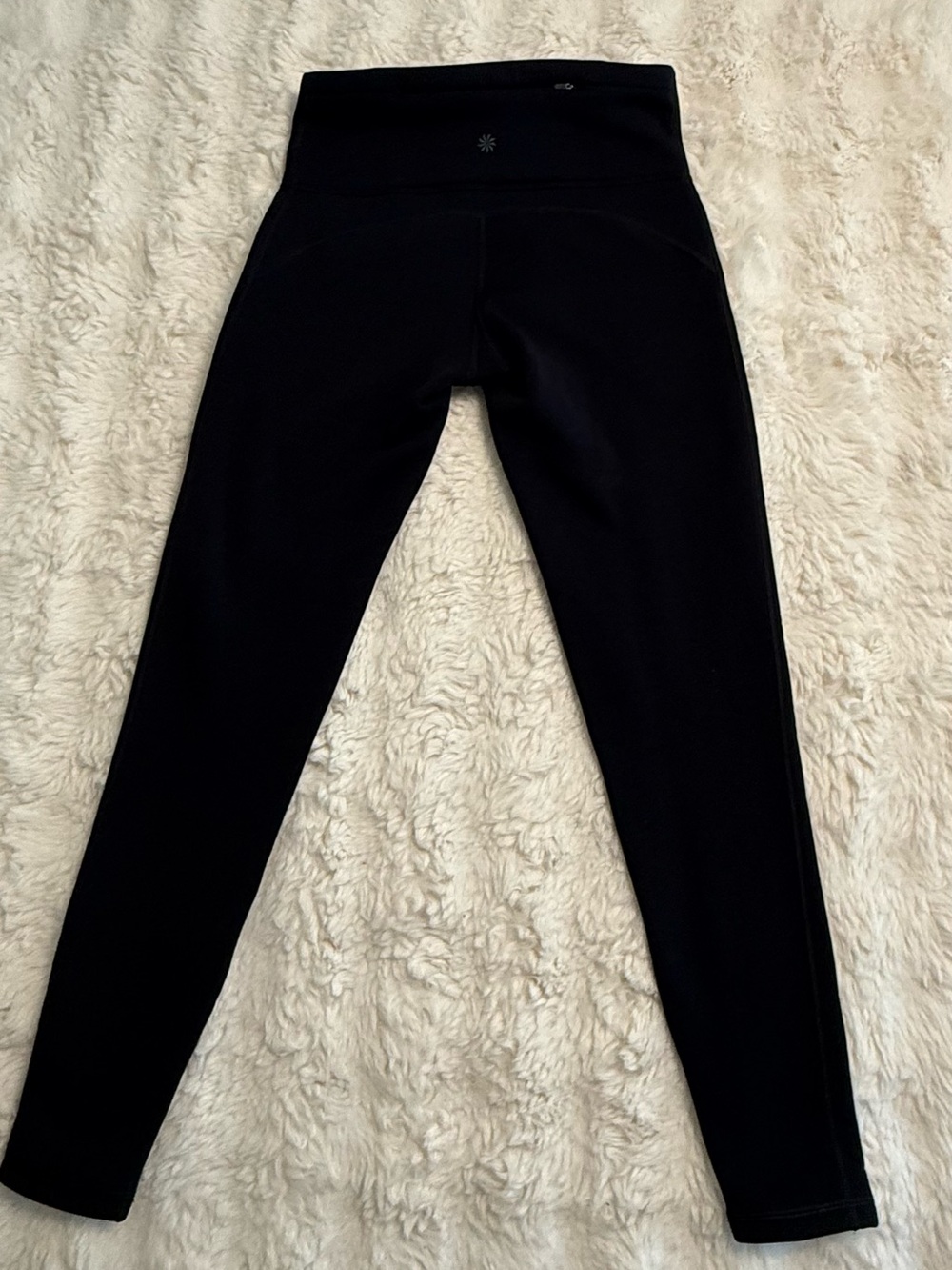 Athleta Altitude Tight Black Fleece Lined Leggings XS